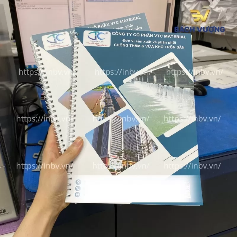 In catalogue cho sản phẩm chống thấm