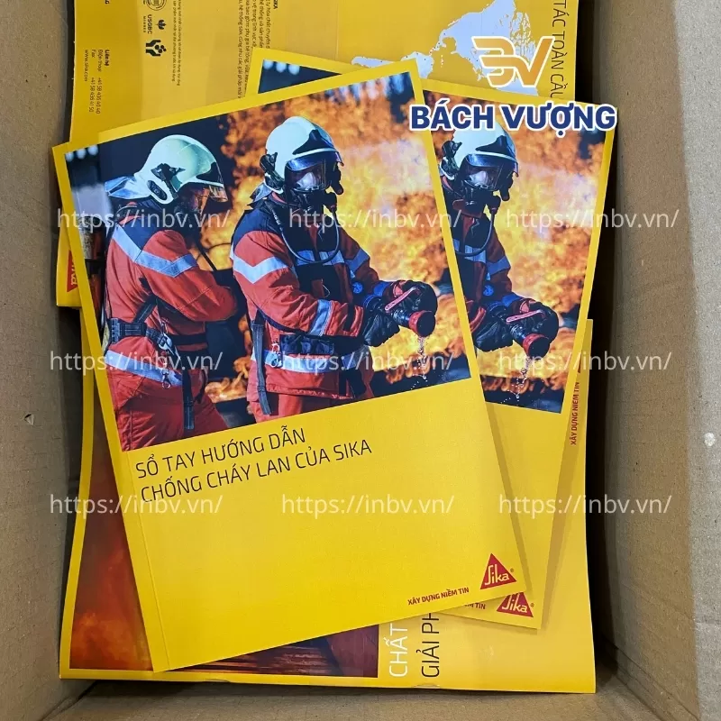 In catalogue th&ocirc;ng tin hướng dẫn PCCC