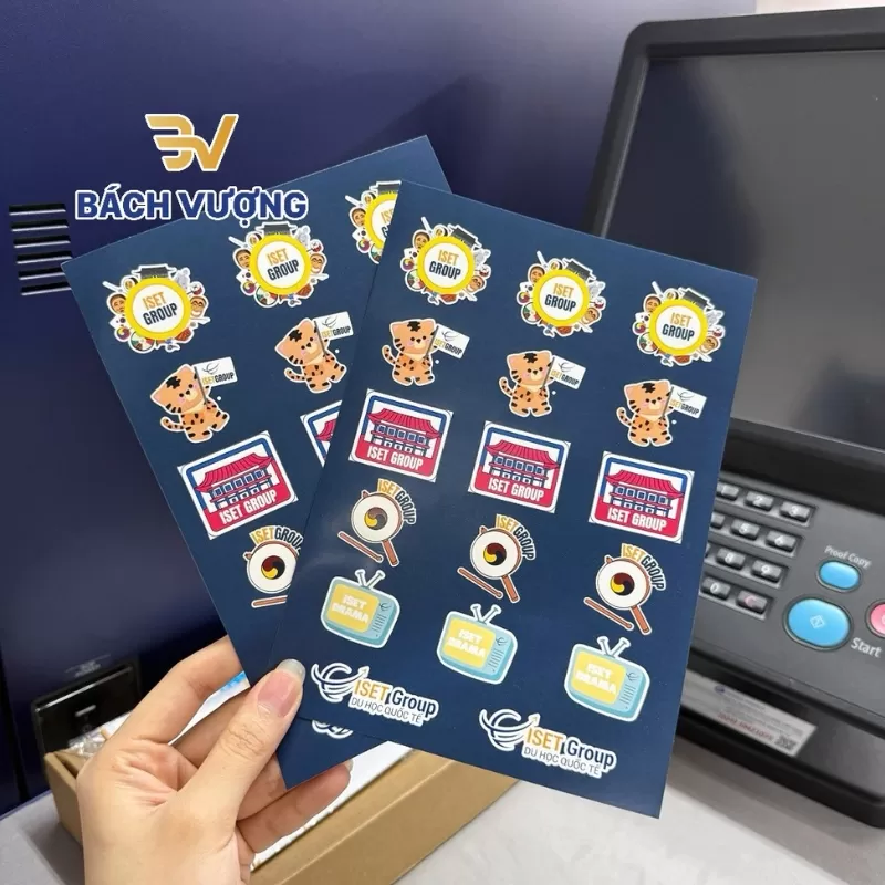 C&aacute;c mẫu in sticker vui nhộn