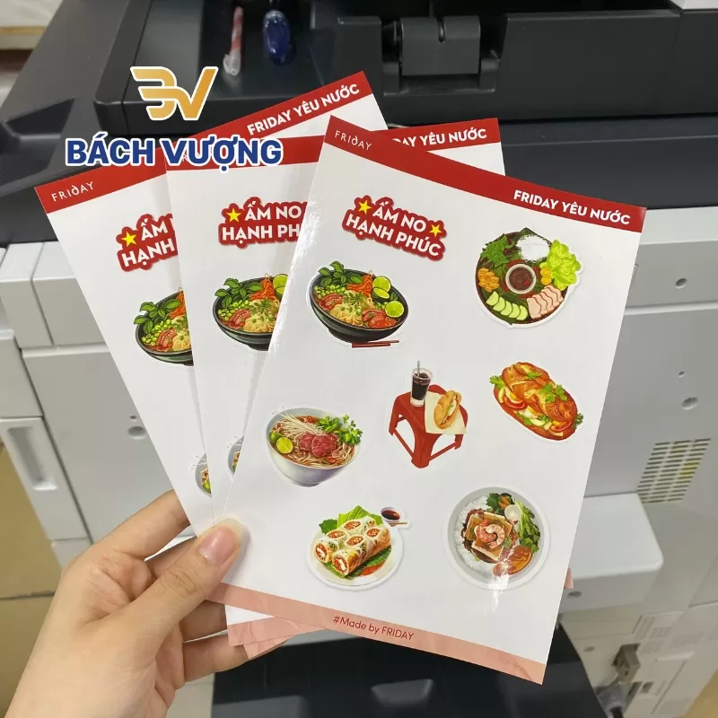 In sticker friday y&ecirc;u nước 