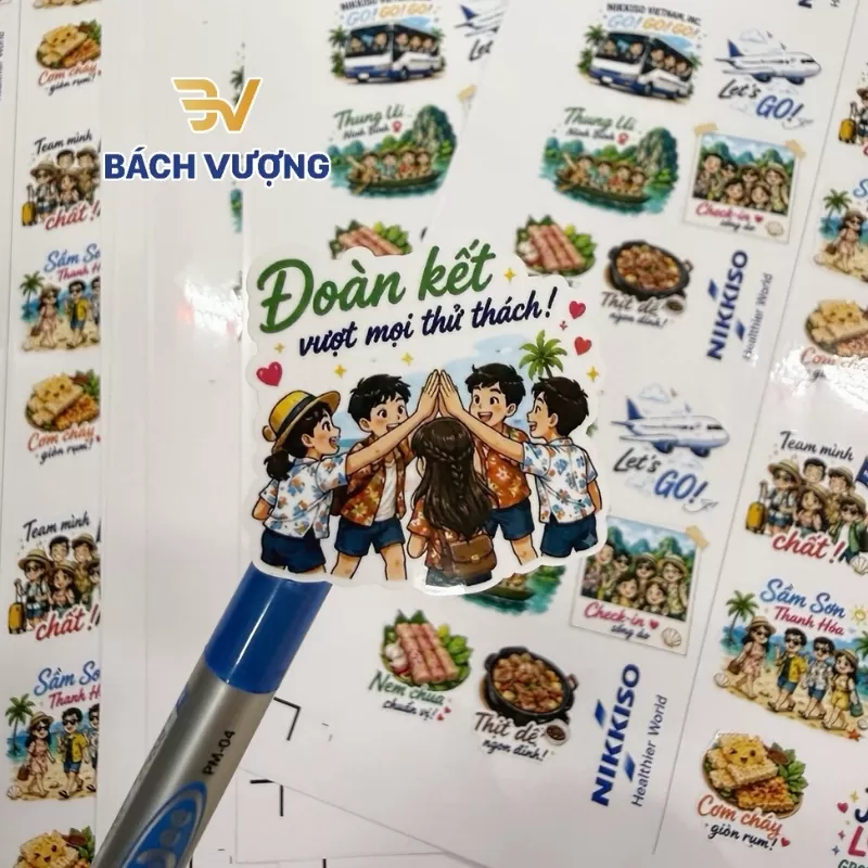 Sticker team đo&agrave;n kết 