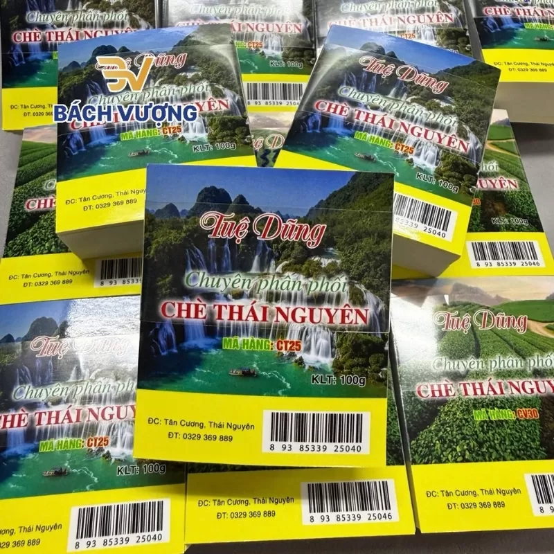 In tem nh&atilde;n decal giấy ch&egrave; Th&aacute;i Nguy&ecirc;n 