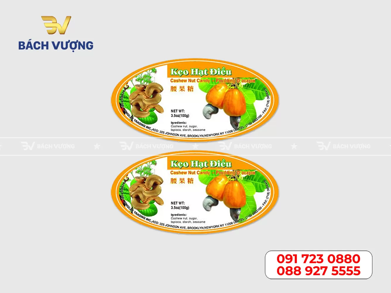 In tem decal nhựa đục