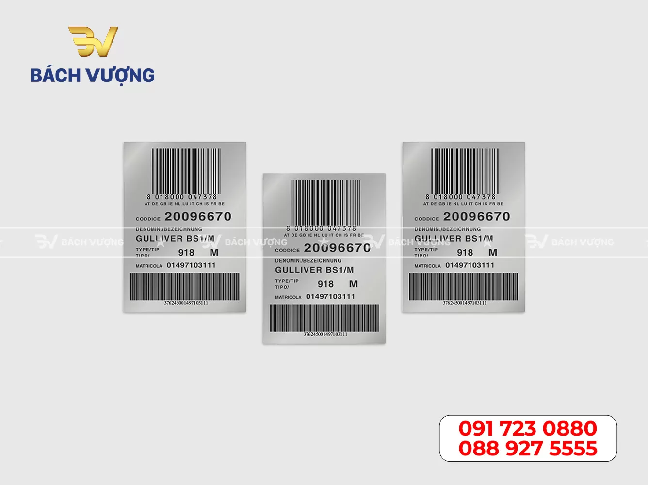 in tem xi bạc số lượng ít