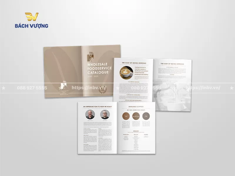 20+ Mẫu catalogue coffee thu hút & làm nổi bật thương hiệu