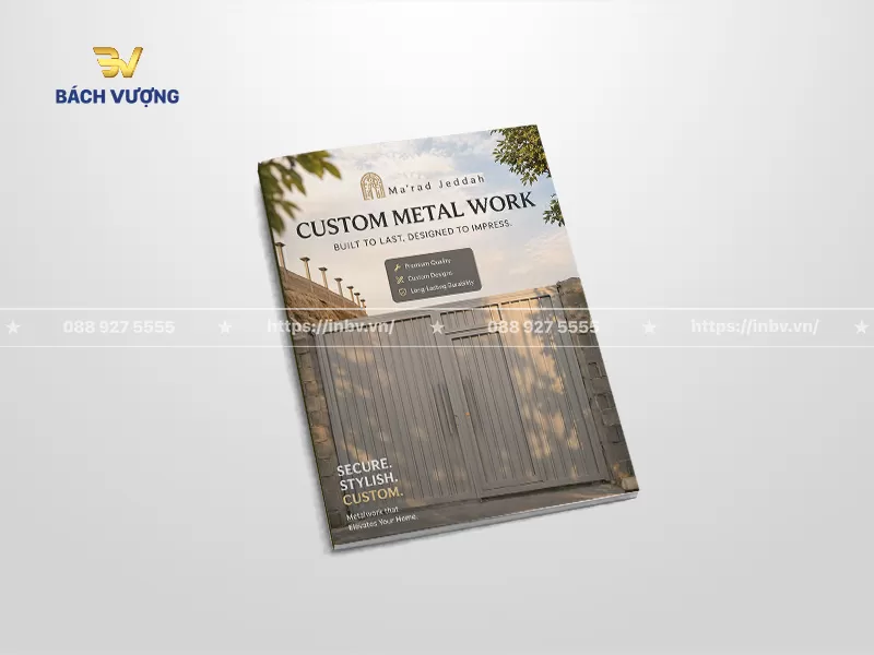 mẫu catalogue cửa sắt & cổng kim loại thiết kế theo y&ecirc;u cầu hiện đại, sang trọng