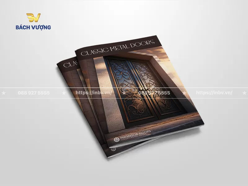 mẫu catalogue cửa sắt phong c&aacute;ch ho&agrave;ng gia sang trọng