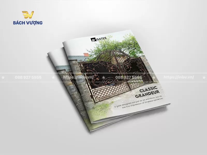 Phối cảnh thực tế c&ocirc;ng tr&igrave;nh trang b&igrave;a mẫu catalogue cửa sắt t&ocirc;n vinh n&eacute;t đẹp kiến tr&uacute;c bề thế, ho&agrave;ng gia