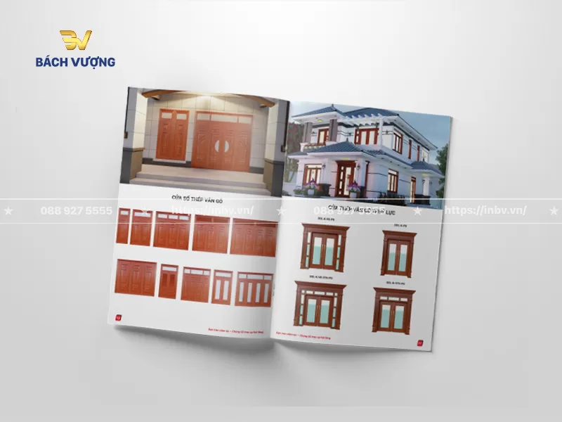 Trang giới thiệu mẫu cửa sắt giả gỗ & cửa sổ th&eacute;p v&acirc;n gỗ h&igrave;nh ảnh trực quan với thiết kế c&aacute;c &ocirc; k&iacute;nh sang trọng k&egrave;m phối cảnh biệt thự thực tế