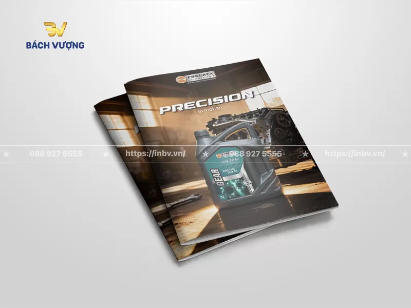 mẫu catalogue dầu nhớt c&ocirc;ng nghiệp & phụ t&ugrave;ng cơ kh&iacute; thiết kế hiện đại & mạnh mẽ