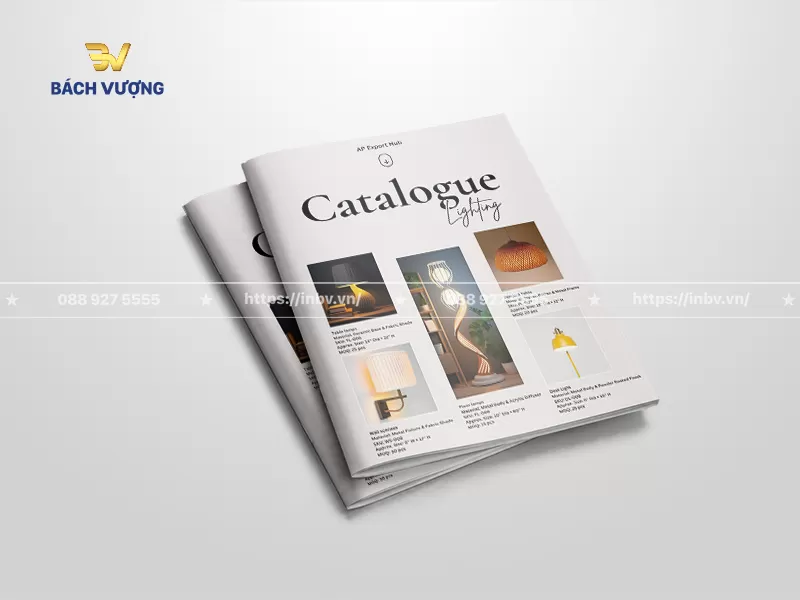 mẫu catalogue đ&egrave;n trang tr&iacute; đa dạng kiểu d&aacute;ng k&egrave;m th&ocirc;ng số chi tiết dạng tạp ch&iacute;