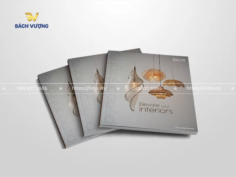mẫu catalogue đ&egrave;n trang tr&iacute; d&aacute;ng thả trần nghệ thuật tone x&aacute;m ghi