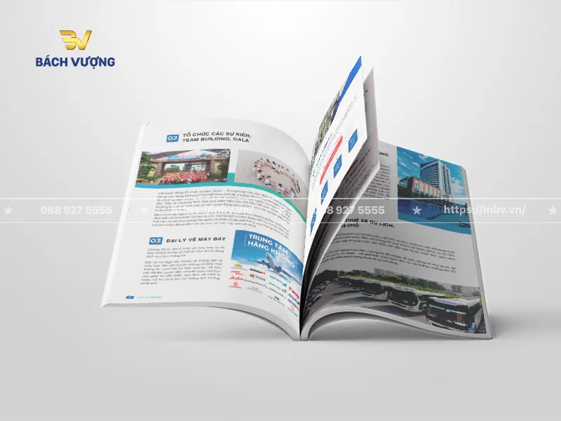 Trang nội dung chi tiết mẫu catalogue du lịch giới thiệu hệ sinh th&aacute;i dịch vụ c&oacute; h&igrave;nh ảnh minh họa thực tế