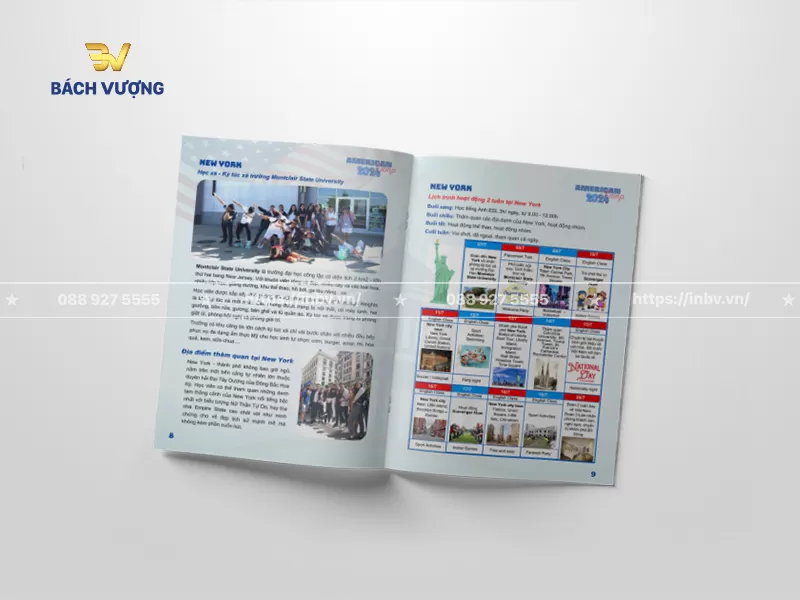 Trang nội dung mẫu catalogue du lịch giới thiệu danh s&aacute;ch c&aacute;c địa điểm tham quan nổi tiếng k&egrave;m c&aacute;c &ocirc; lưới nhiều m&agrave;u sắc chứa lịch tr&igrave;nh hoạt động 