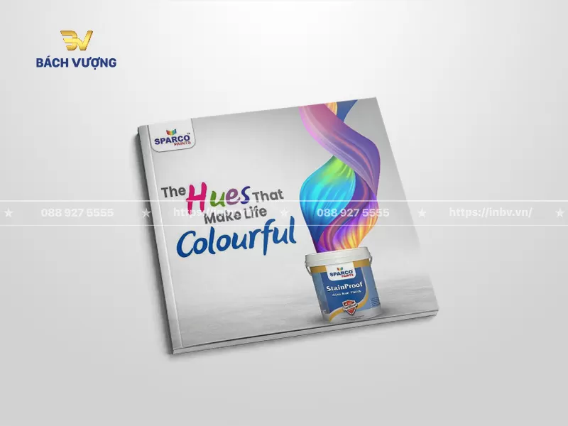 mẫu catalogue sơn d&aacute;ng vu&ocirc;ng thiết kế dải m&agrave;u nghệ thuật độc đ&aacute;o