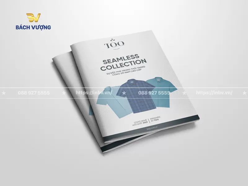 mẫu catalogue thời trang nam m&agrave;u trắng tối giản với h&igrave;nh ảnh m&igrave;nh họa c&aacute;c mẫu &aacute;o sơ mi nam ngắn tay & &aacute;o polo hiện đại