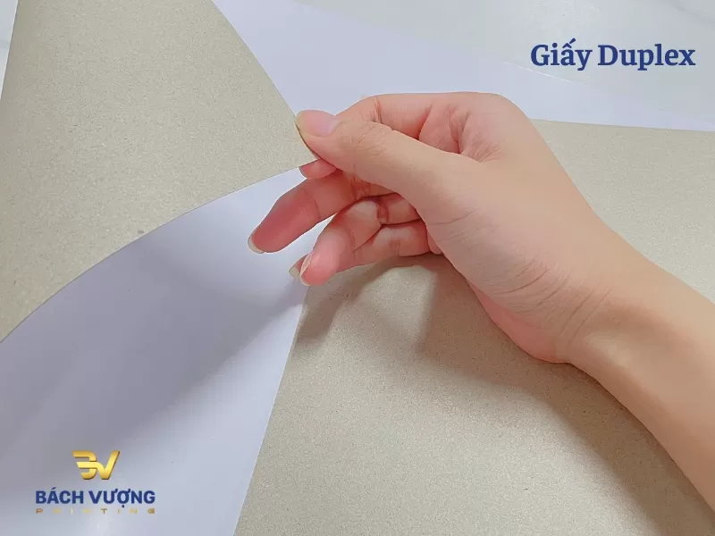 Cấu tr&uacute;c giấy Duplex với một mặt trắng mịn để in ấn th&ocirc;ng tin v&agrave; một mặt m&agrave;u x&aacute;m nh&aacute;m gi&uacute;p tối ưu chi ph&iacute; cho bao b&igrave;