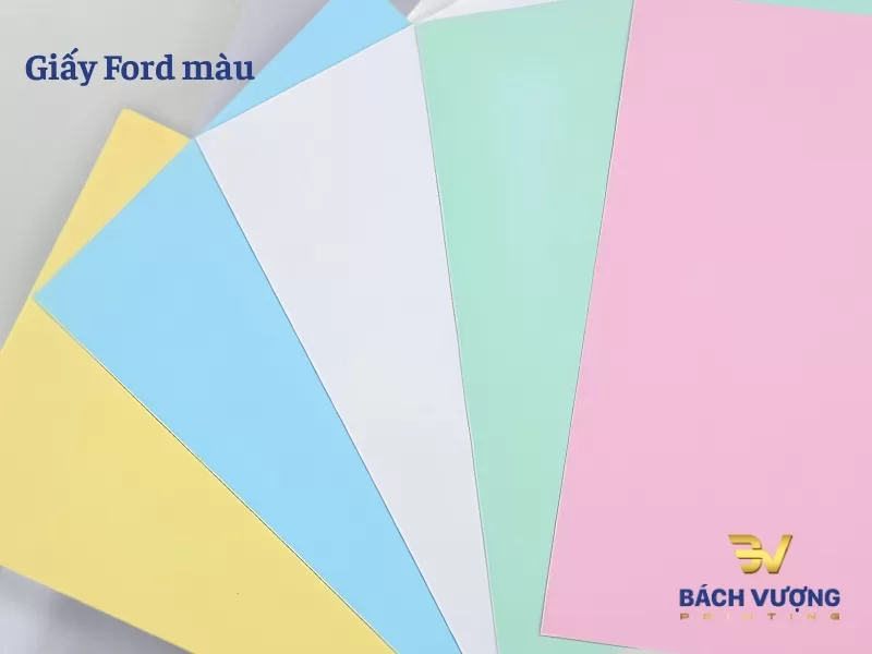 Giấy Ford m&agrave;u với c&aacute;c sắc th&aacute;i pastel nhẹ nh&agrave;ng - giải ph&aacute;p l&yacute; tưởng cho việc ph&acirc;n loại t&agrave;i liệu, in h&oacute;a đơn nhiều li&ecirc;n hoặc l&agrave;m c&aacute;c ấn phẩm văn ph&ograve;ng s&aacute;ng tạo