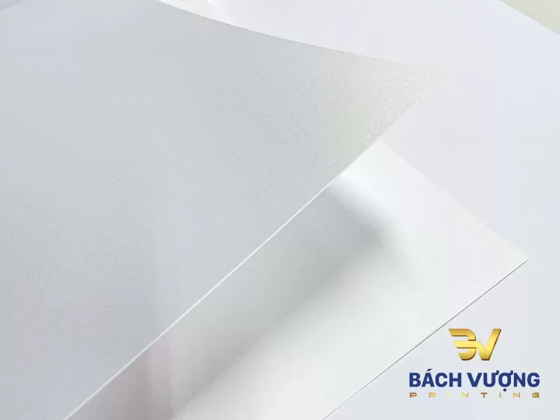 Ph&ocirc;i giấy mỹ thuật &aacute;nh bạc cao cấp uốn g&oacute;c mềm mại