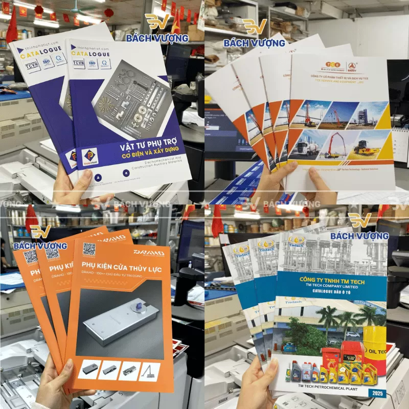 Mẫu in catalogue cho c&aacute;c doanh nghiệp sản xuất, linh kiện - B&aacute;ch Vượng