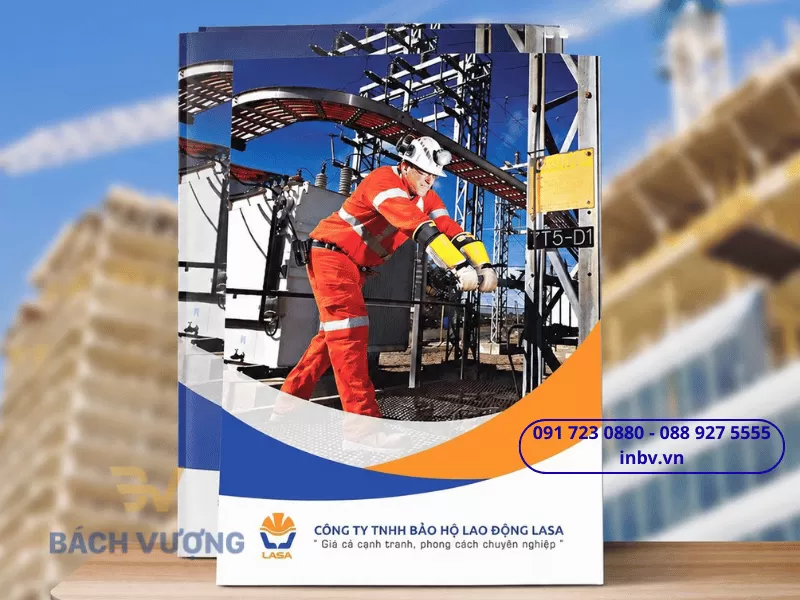 Mẫu in catalogue cho c&ocirc;ng cụ, thiết bị bảo hộ