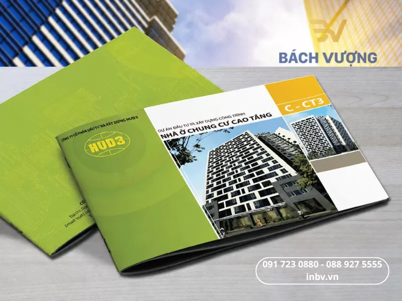 Mẫu in catalogue giới thiệu dự &aacute;n đầu tư