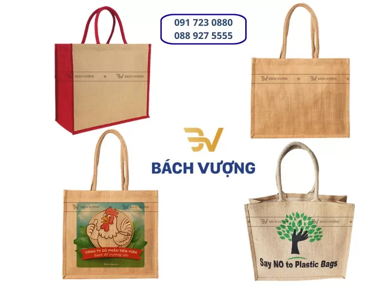 In t&uacute;i vải đay - B&aacute;ch Vượng