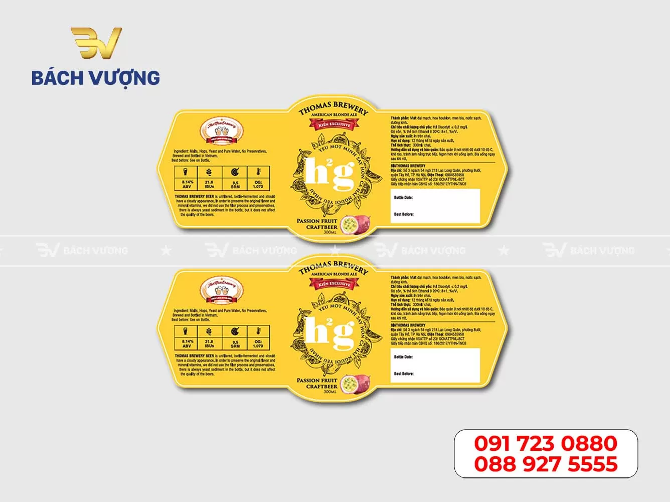 Mẫu decal nhựa đục 08