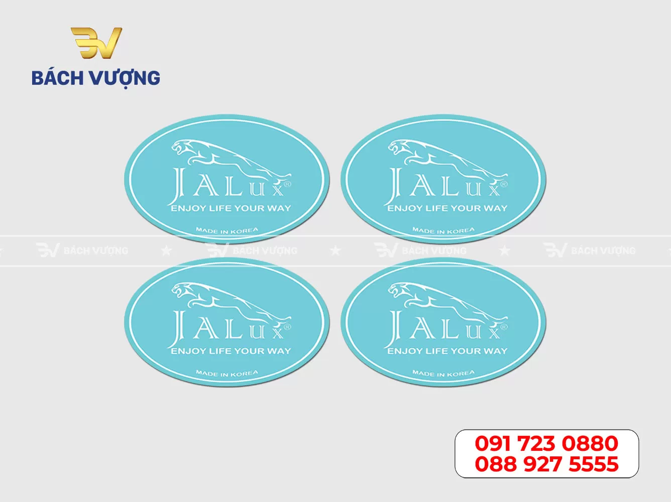 In tem decal nhựa đục