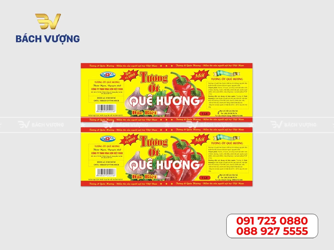 In tem decal nhựa đục