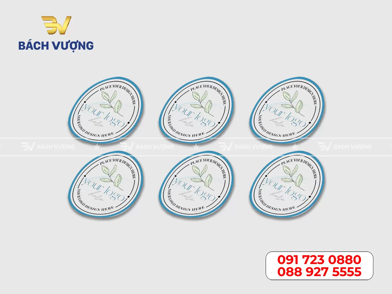 Mẫu decal nhựa trong 08