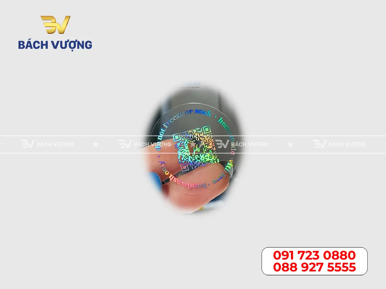 Mẫu decal nhựa trong 08