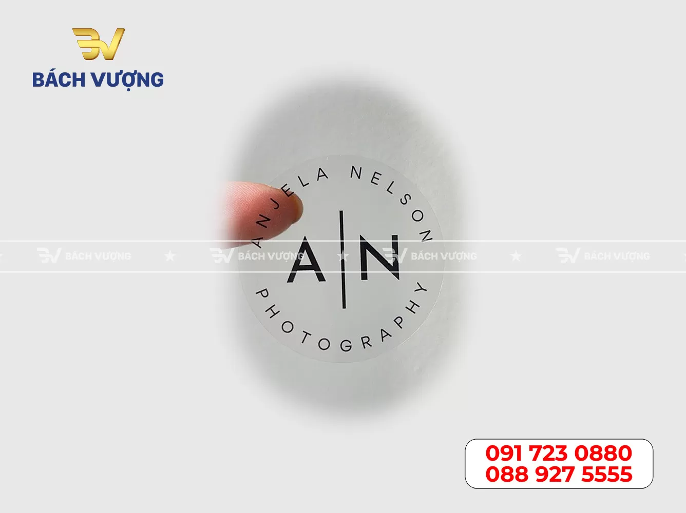 Mẫu decal nhựa trong 08