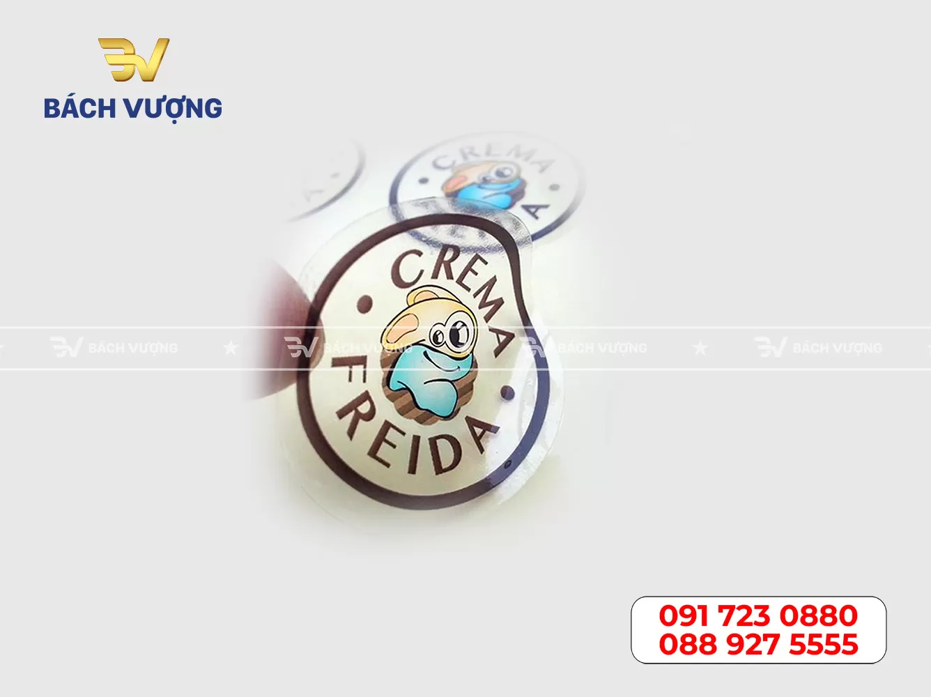 In tem decal nhựa trong