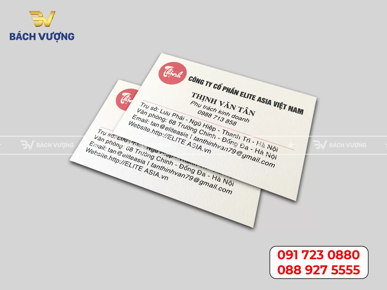 in name card giấy mỹ thuật