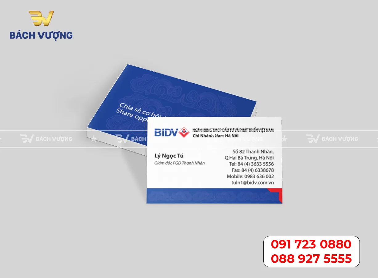 Mẫu card visit - Mẫu 15