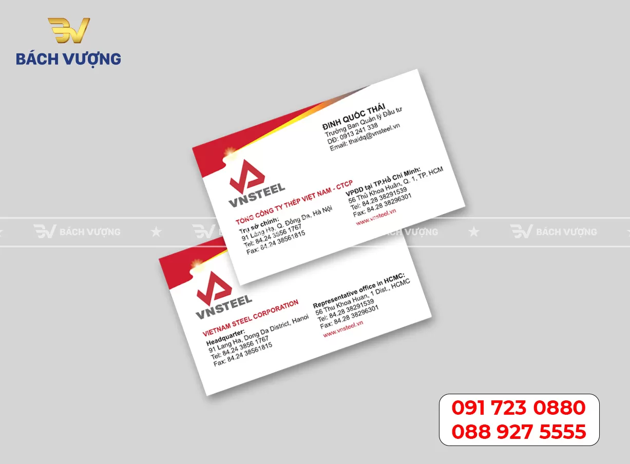 Mẫu card visit - Mẫu 07