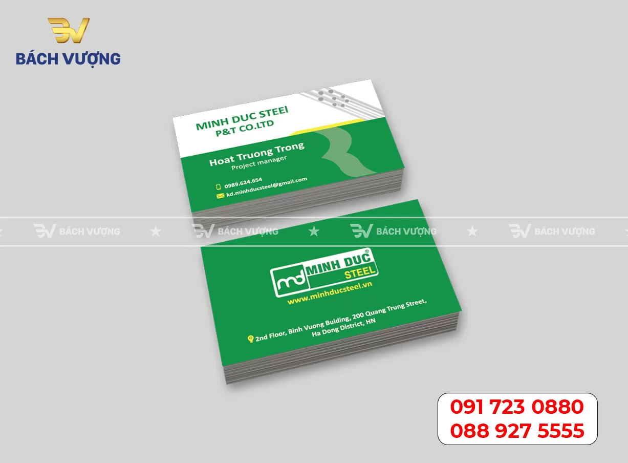 Mẫu card visit - Mẫu 01