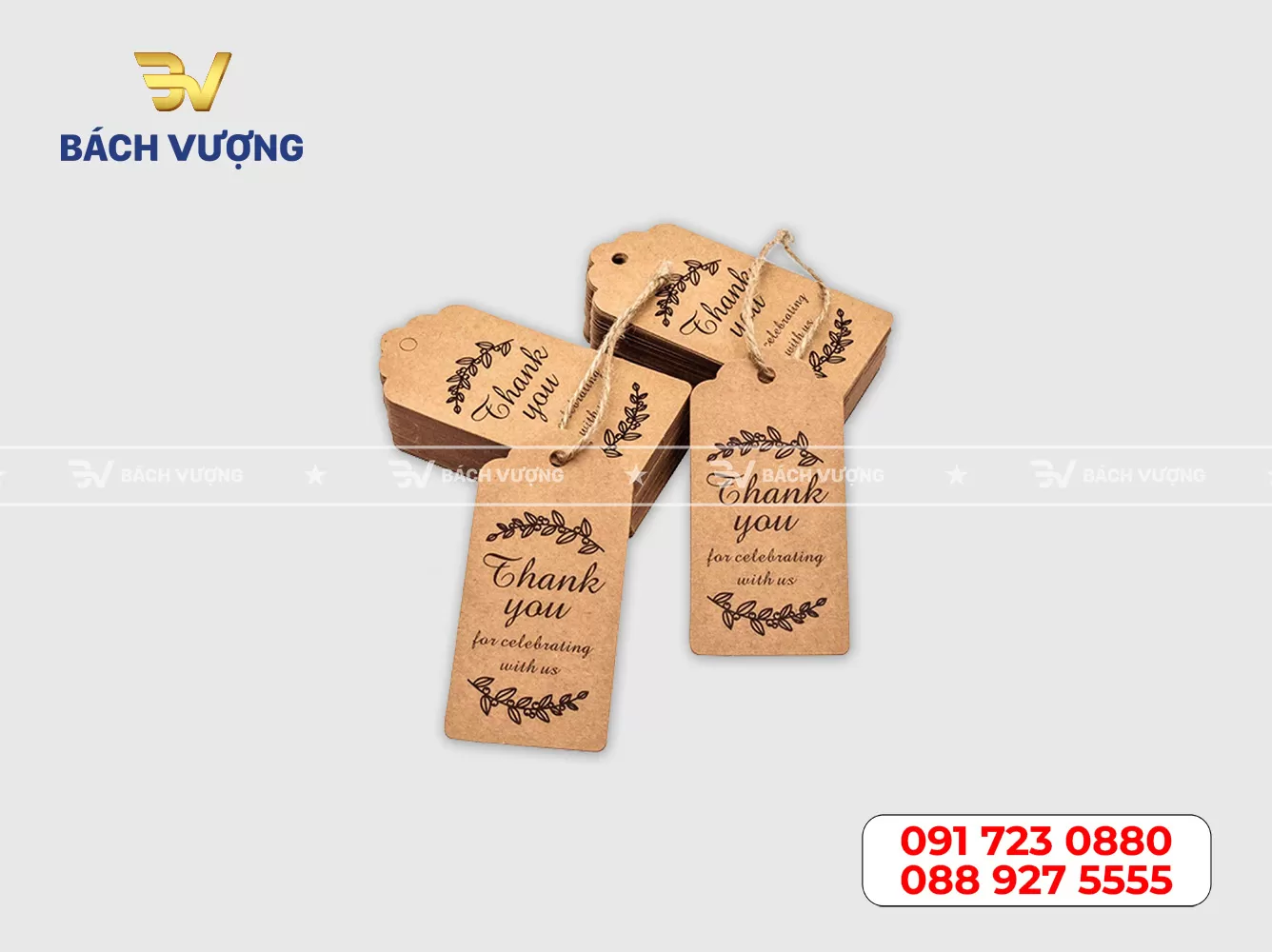 Mẫu tem decal kraft 15