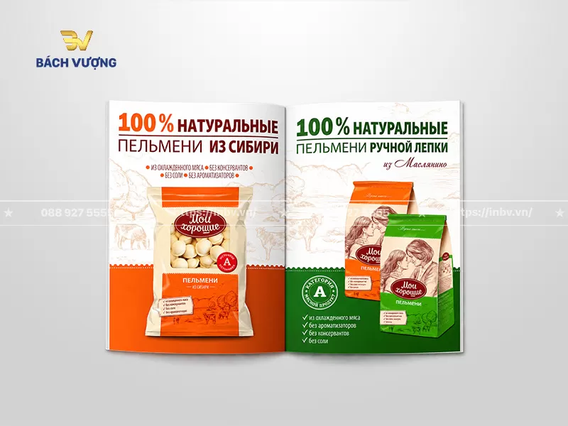 30+ Mẫu catalogue bao bì thực phẩm dẫn đầu xu hướng 2027