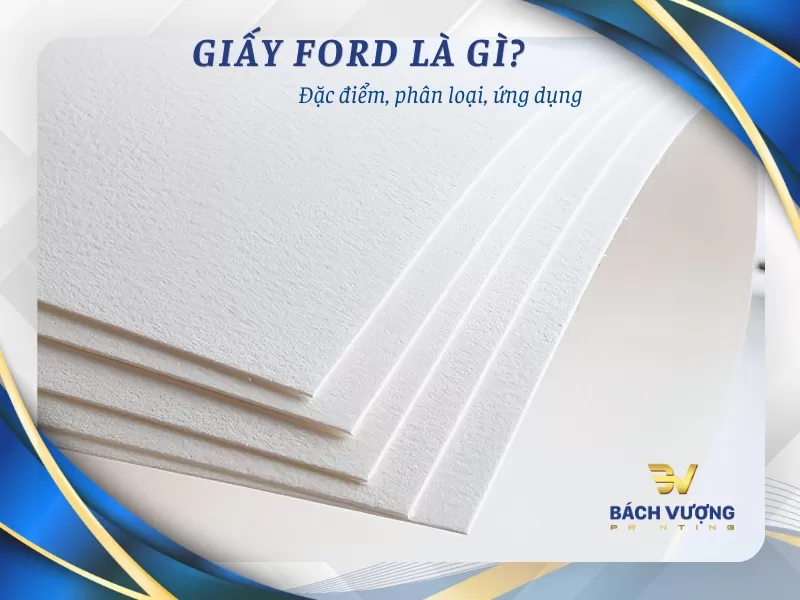 Giấy Ford là gì? Đặc điểm, phân loại và ứng dụng